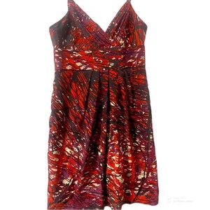 BCBG MaxAzria silk dress in Great condition 
Size 8